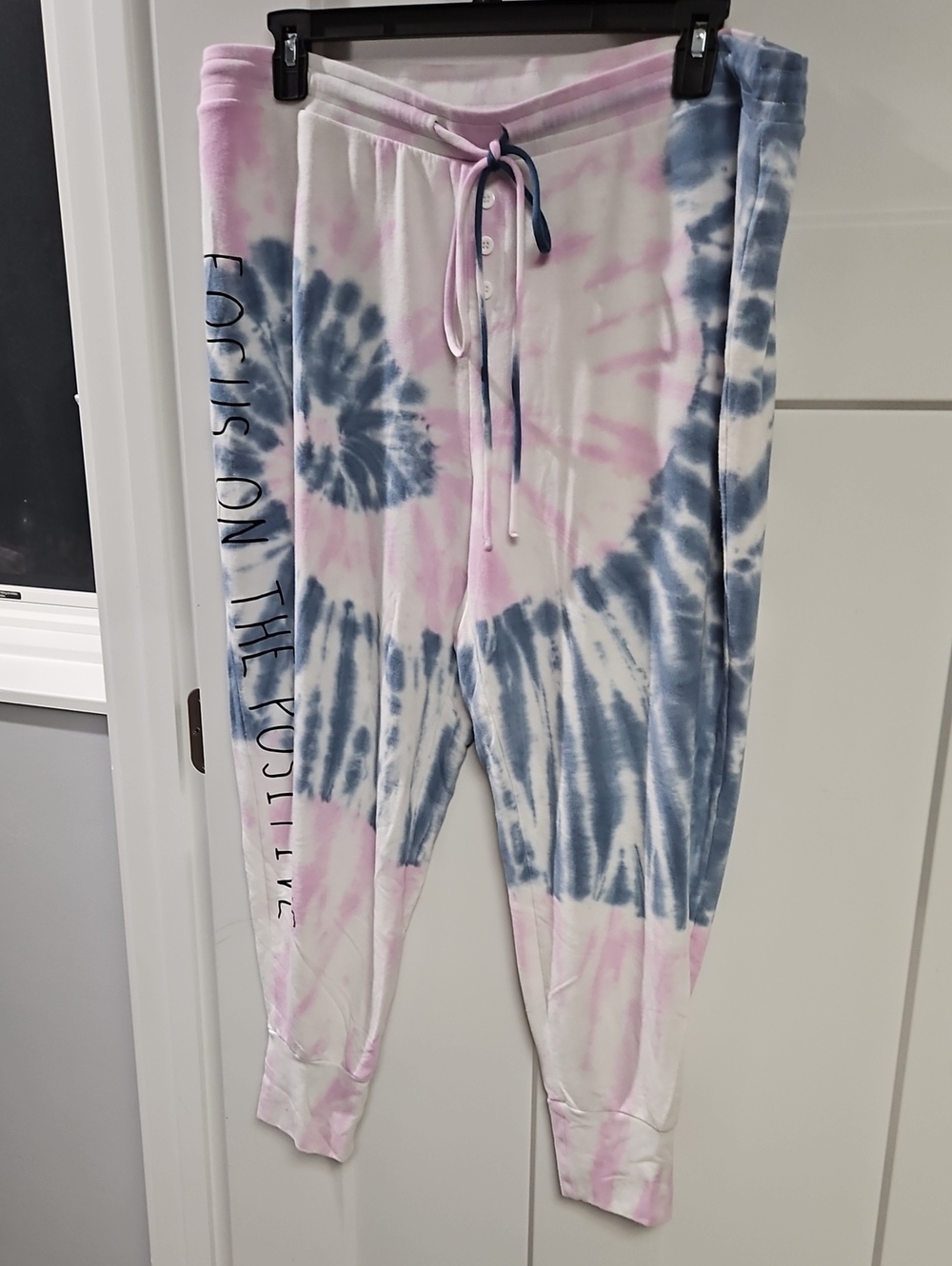 torrid Tie-Dye Pink and Blue Lounge Joggers